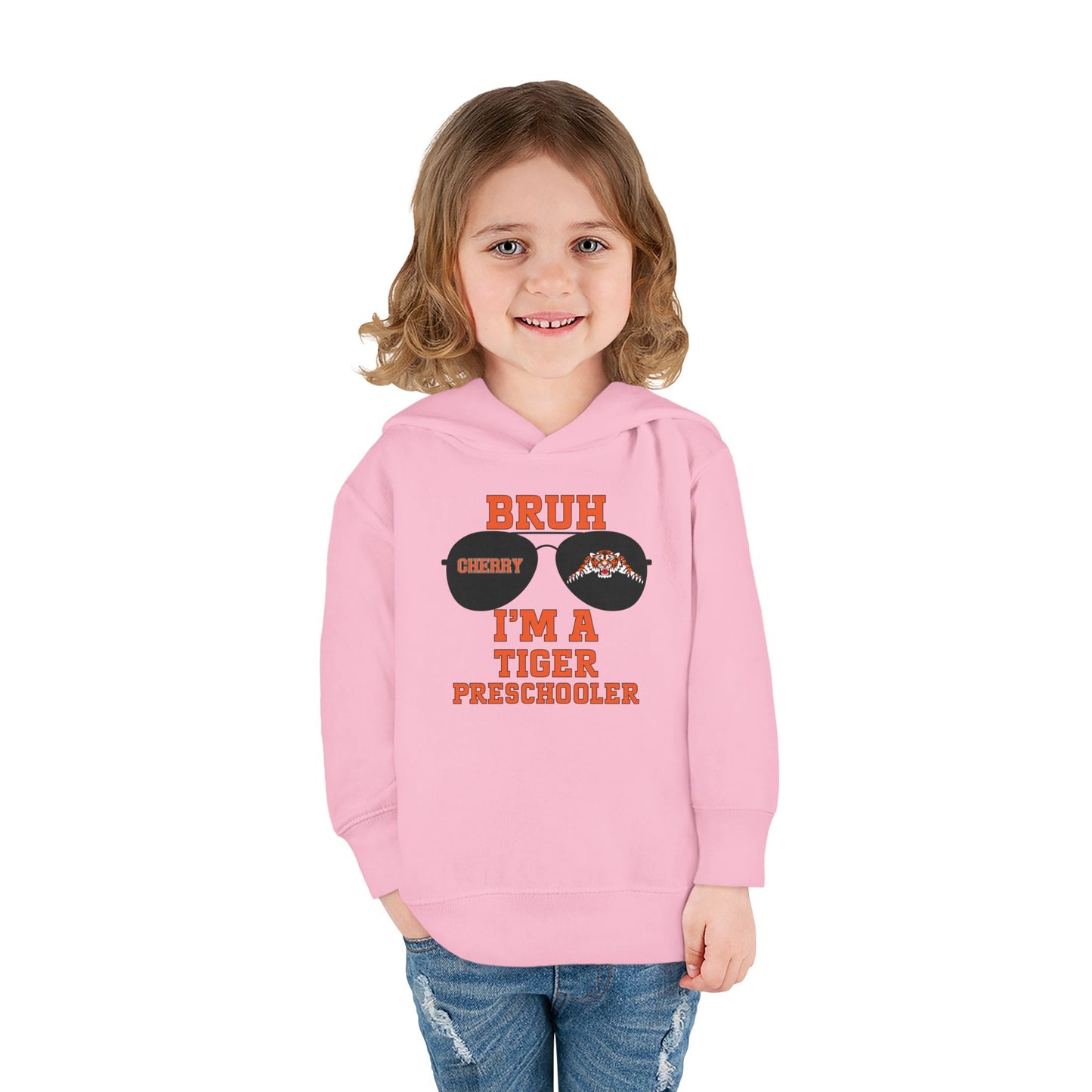 BRUH I’m a Tiger Preschooler – Toddler Hoodie