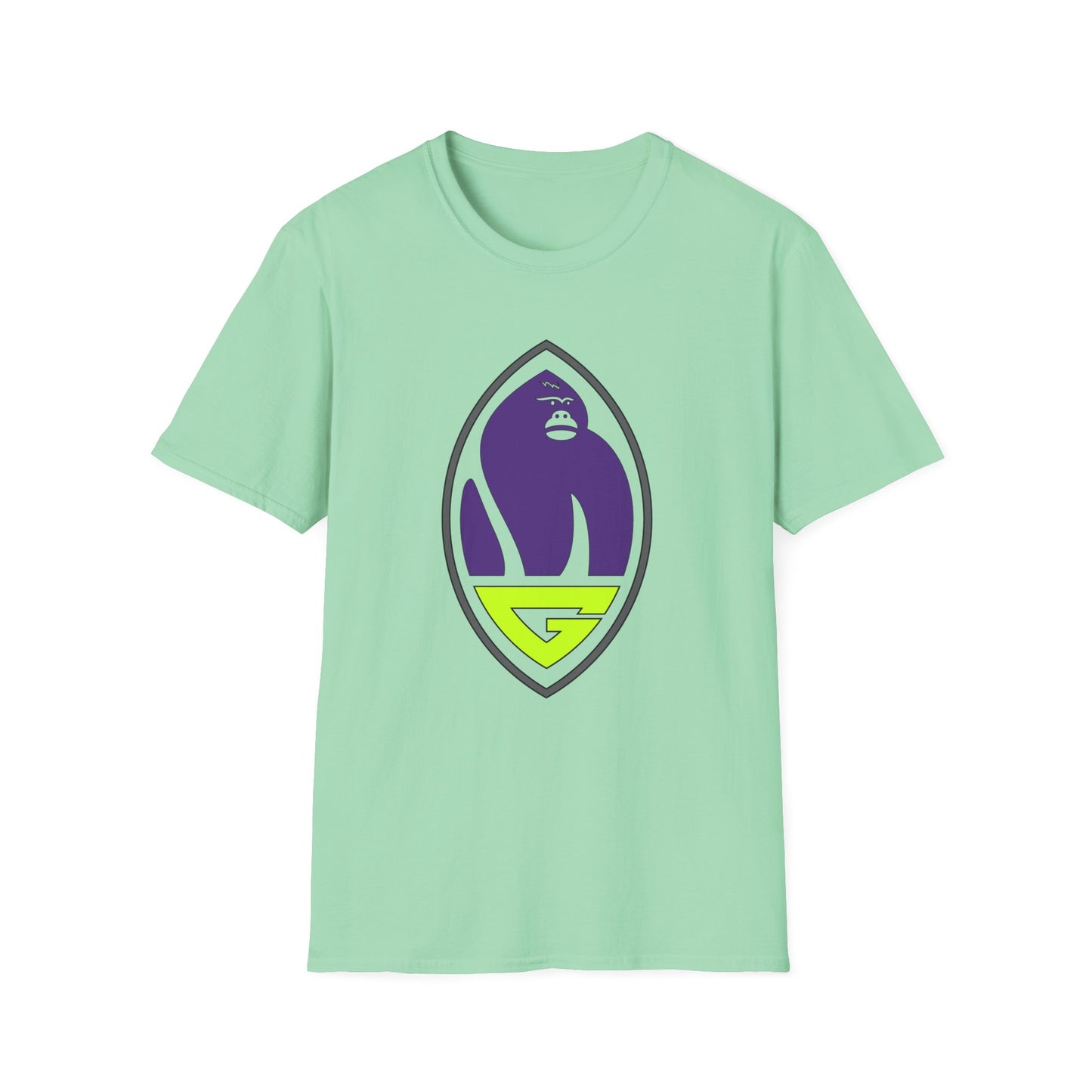 Bold & Purple: The Gorilla Emblem Tee