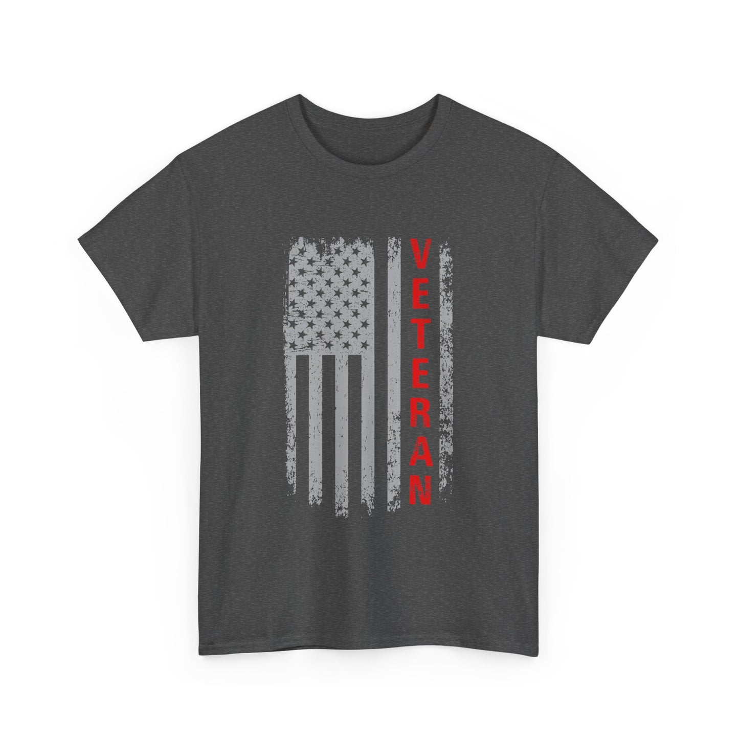 Veteran Distressed Flag Tee