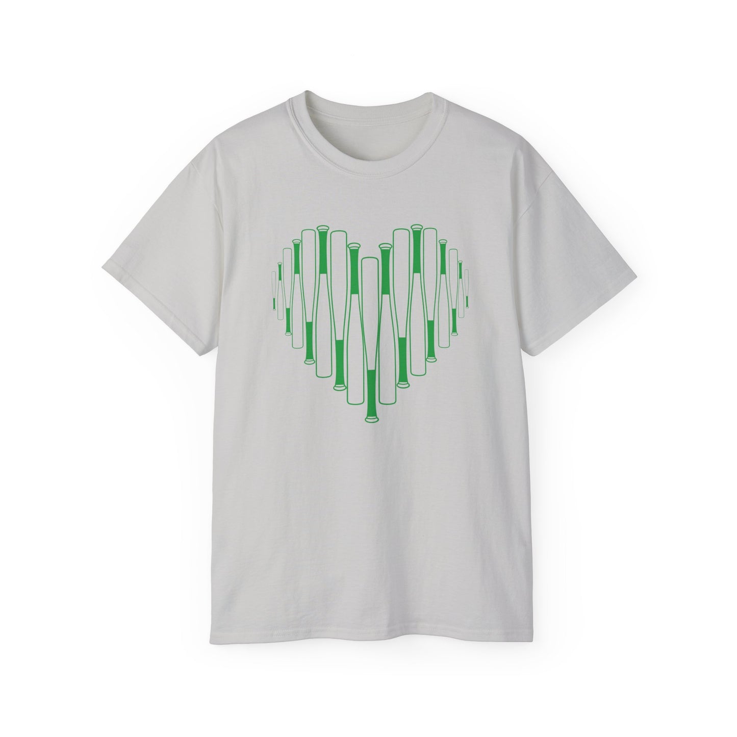GNK Titans Baseball/Softball Heart Bat Tee