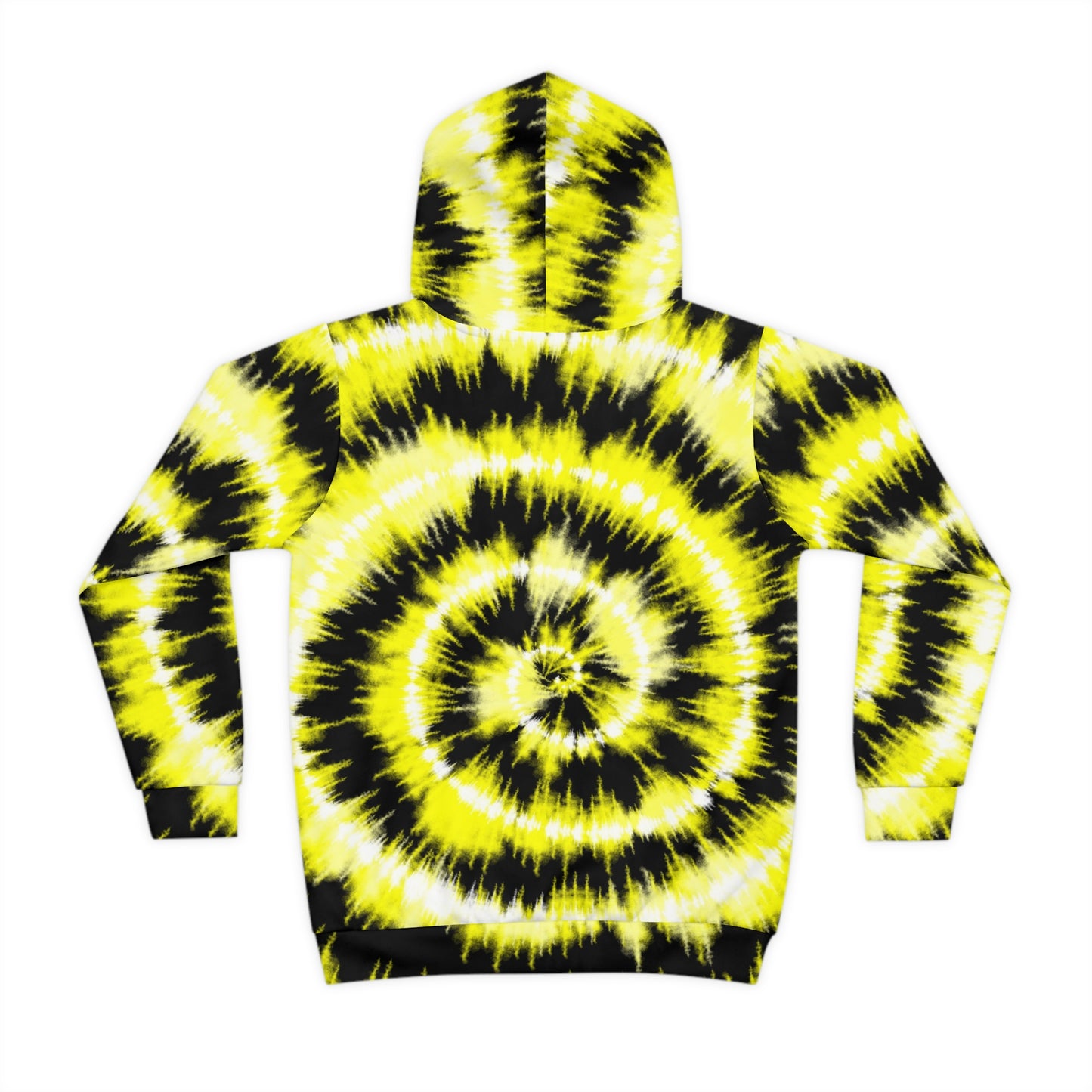 Electric Swirl Tie-Dye Hoodie