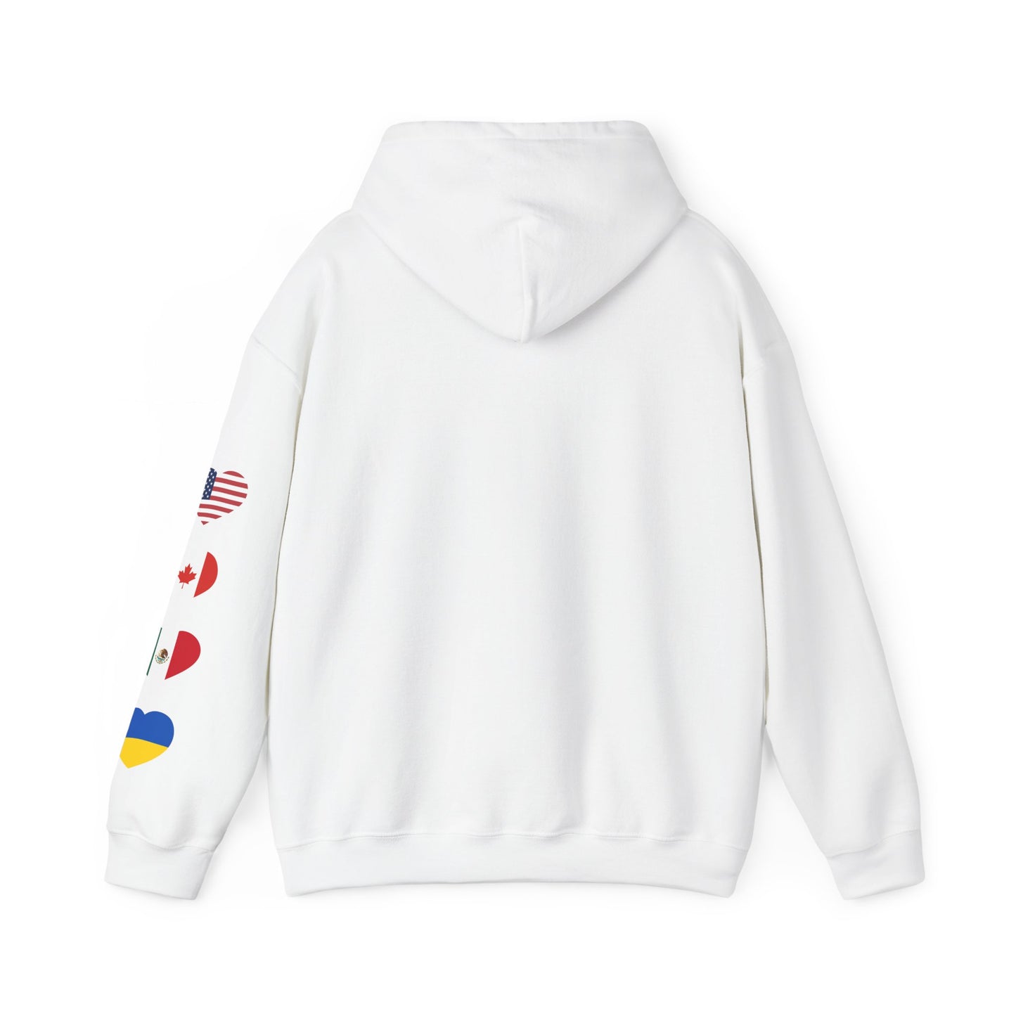 LOVE United Heavy Blend Hoodie – Minimalist Edition 🌍❤️