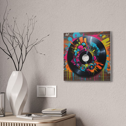 Spin City: Vinyl Graffiti Vibes