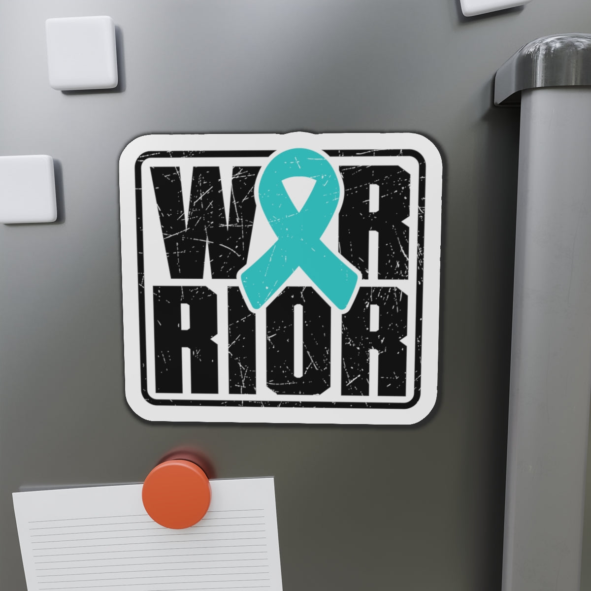 PTSD Warrior Die-Cut Magnet