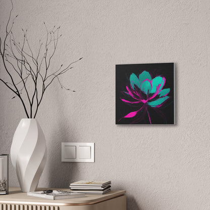 Bloomwave: Petals in Pink & Neon Drift