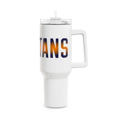 Spartans Sunburst 40oz Tumbler – Stay Hydrated in Style