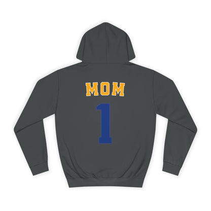 Bigfork Huskies Heavy-Blend Hoodie — Custom Back (“MOM #1” or Your Text)