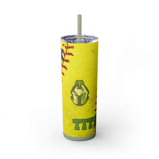 GNK Titans Softball 20oz Skinny Tumbler – GNK Fastpitch Stainless Steel Cup