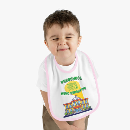 Preschool: Hero Reporting – Greenway Raiders Baby Bib