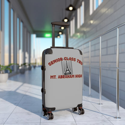 Mt. Abraham High Senior Class Trip Suitcase – Paris or Bust (Travel at Your Own Risk)