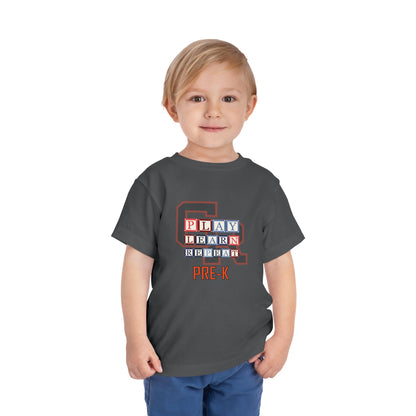 Grand Rapids Thunderhawks – Play. Learn. Repeat. Pre-K Toddler Tee