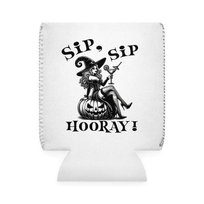 Sip Sip Hurray Can Cooler Sleeve – Fun & Stylish Drink Insulator for Parties & Celebrations