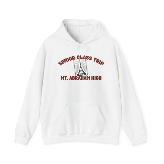 Mt. Abraham High Senior Class Trip Hoodie – Paris or Bust (…Mostly Bust)