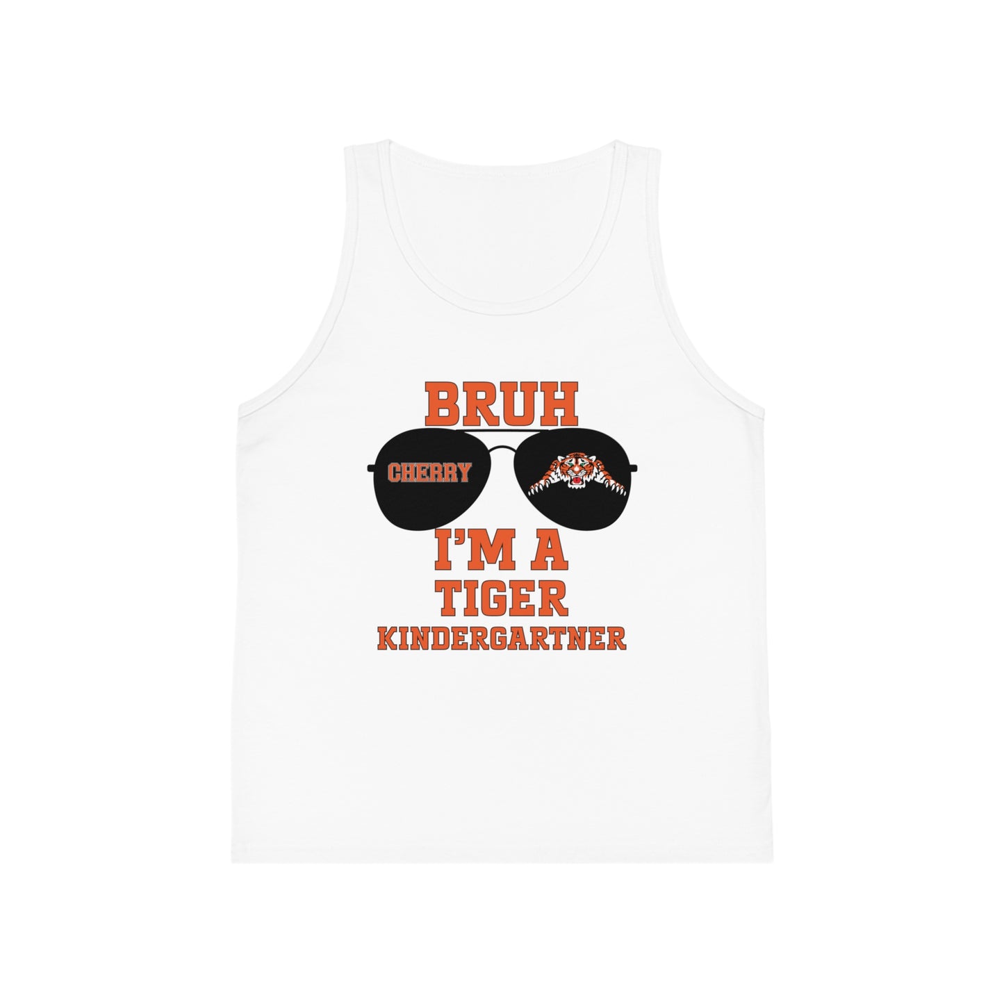 BRUH I’m a Tiger Kindergartner – Kids Tank Top