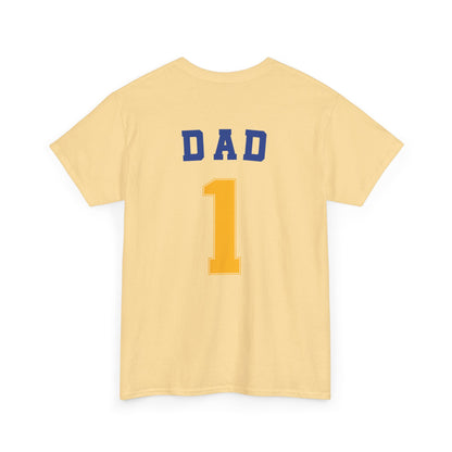 Bigfork Huskies Heavy Cotton Tee — Custom Back (“DAD #1” or Your Text)
