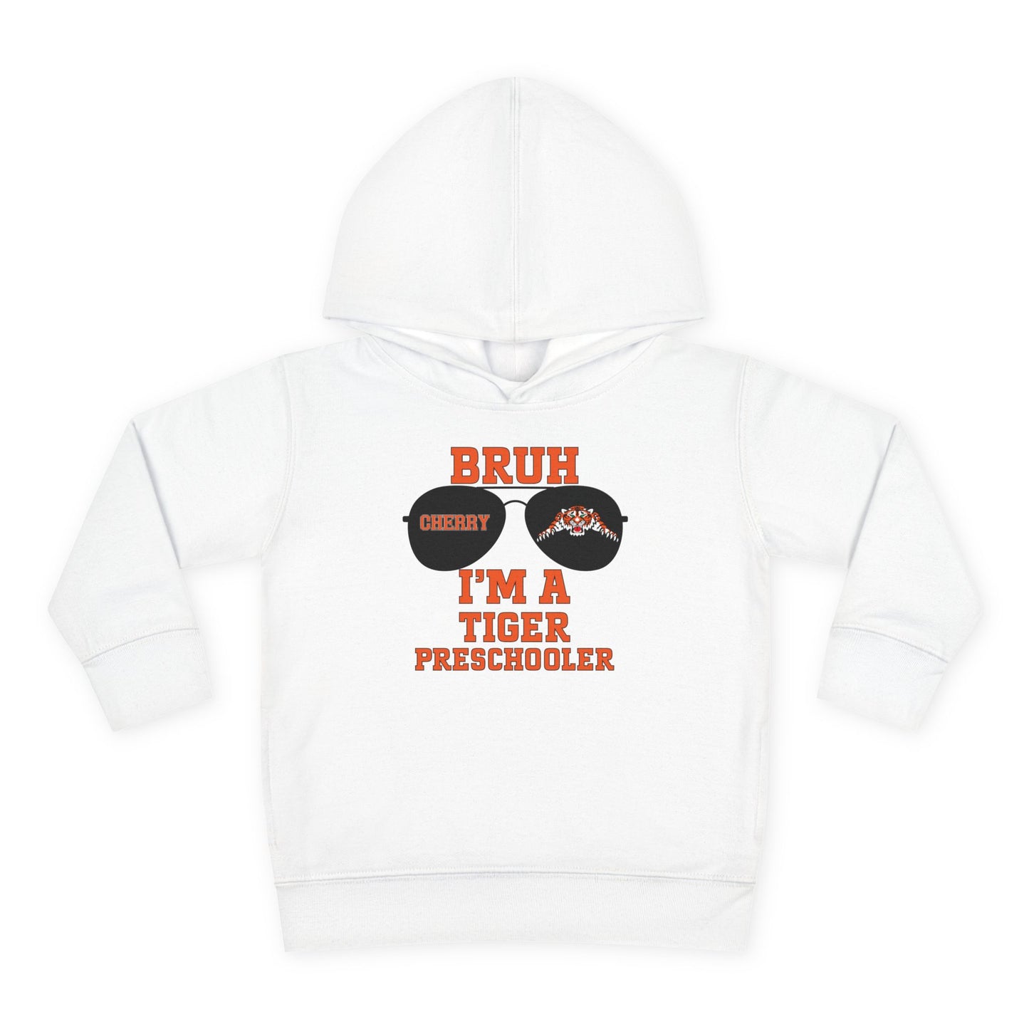 BRUH I’m a Tiger Preschooler – Toddler Hoodie