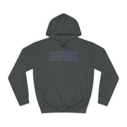 Bigfork Huskies Heavy-Blend Hoodie — Custom Back (“MOM #1” or Your Text)