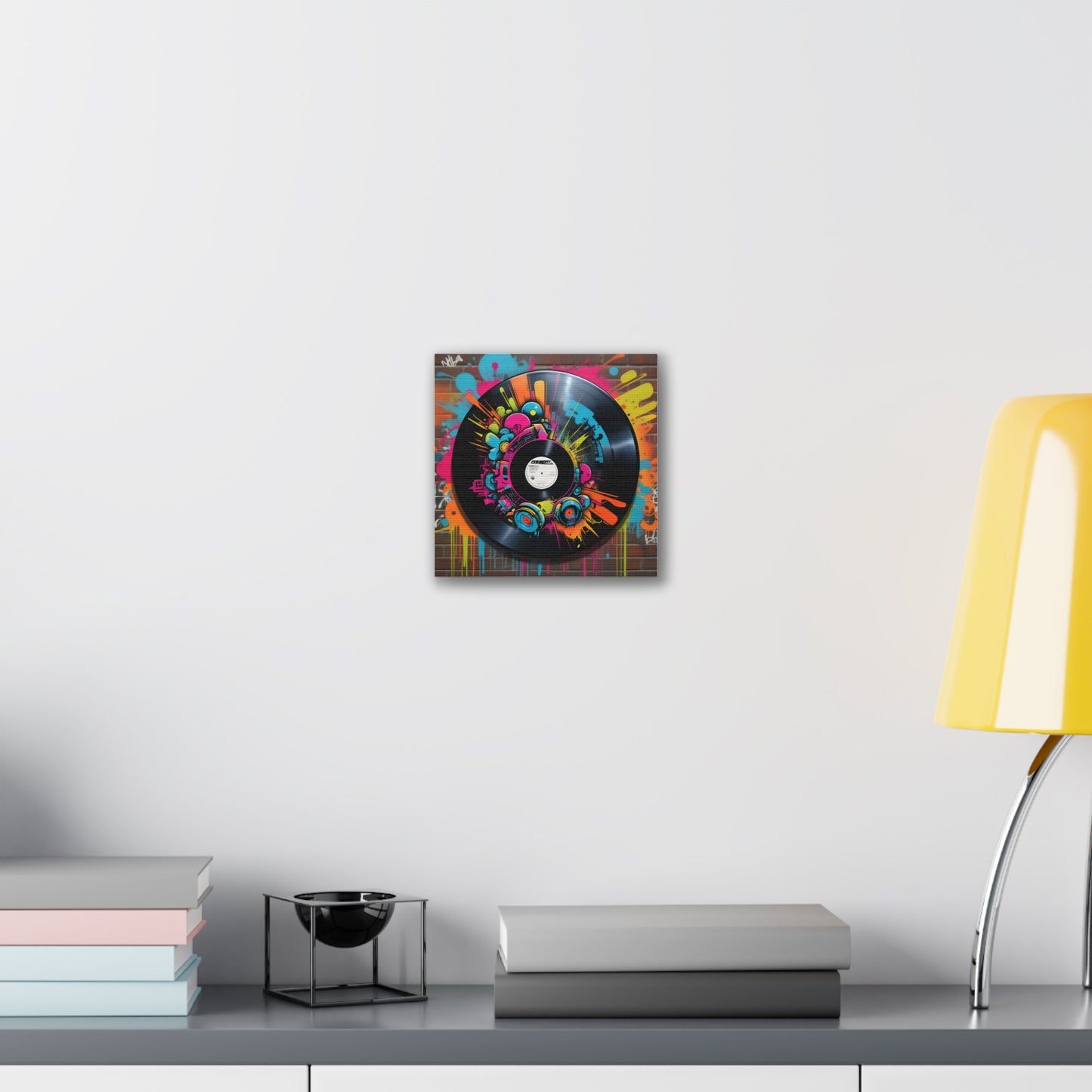 Spin City: Vinyl Graffiti Vibes