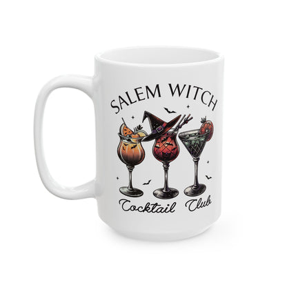 Salem Witch Cocktail Club Ceramic Mug, (11oz, 15oz)