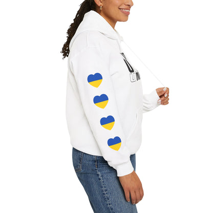 LOVE United - USA Ukraine Hoodie