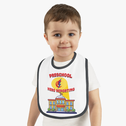 Preschool: Hero Reporting – Chisholm Bluestreaks Baby Bib