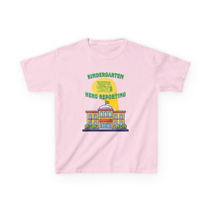 Kindergarten: Hero Reporting for Duty – Greenway Raiders Kids Tee