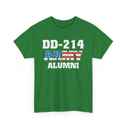 DD-214 Army Alumni Tee - Celebrate Your Service in Style