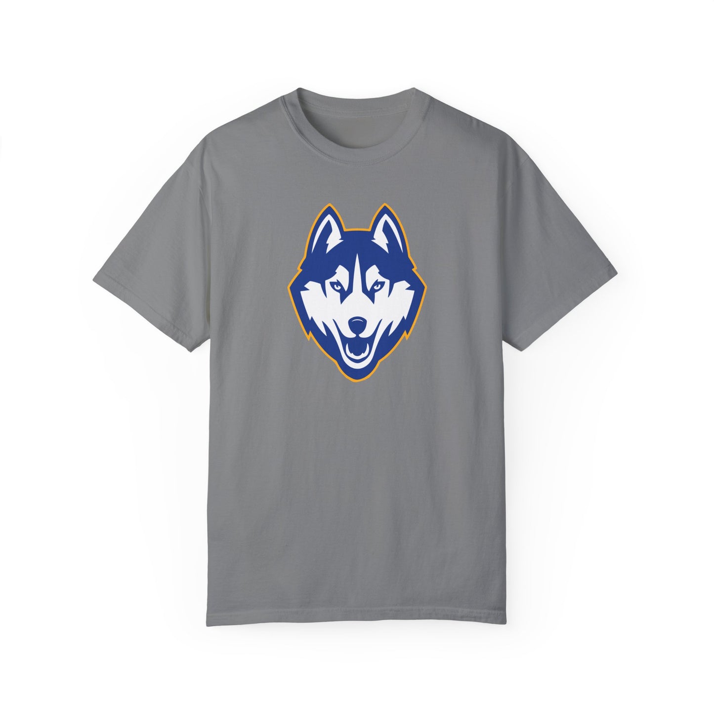 Bigfork Huskies Logo Unisex Garment-Dyed T-shirt