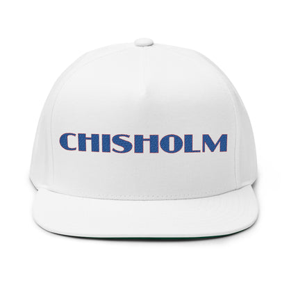 Chisholm Flat Bill Snapback – Fearless Flat Brim with Full-Throttle Flair