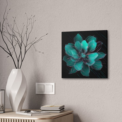 Glow Bloom: A Flower in the Void