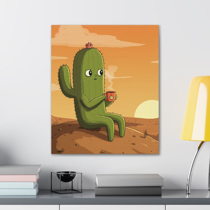 Existential Cactus: Sunrise, Sass, and Silent Dread