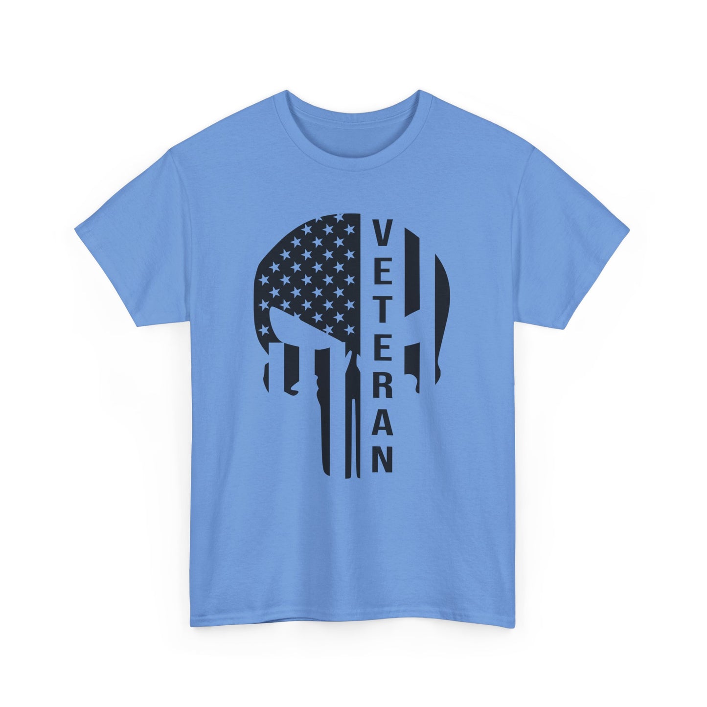 Veteran Skull Flag Tee - Wear Your Service with Style