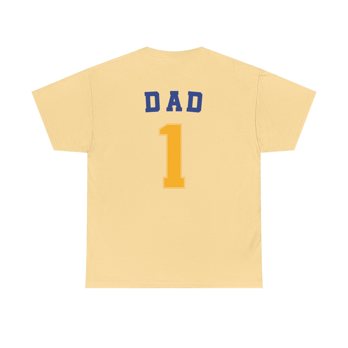 Bigfork Huskies Heavy Cotton Tee — Custom Back (“DAD #1” or Your Text)