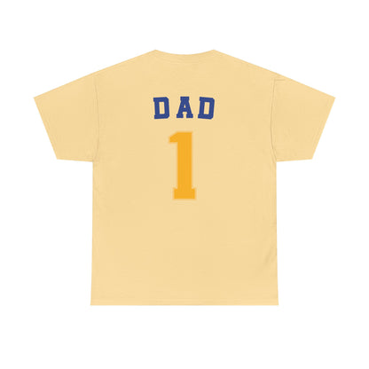 Bigfork Huskies Heavy Cotton Tee — Custom Back (“DAD #1” or Your Text)