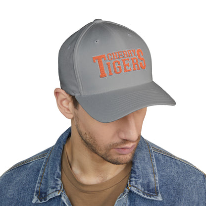 Cherry Tigers Flex-Fit Structured Cap – Stealth Mode: Activated 🧢🐅