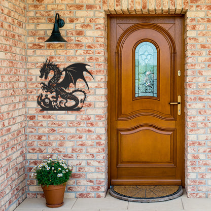 Dragon Metal Wall Art