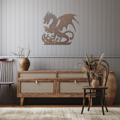Dragon Metal Wall Art