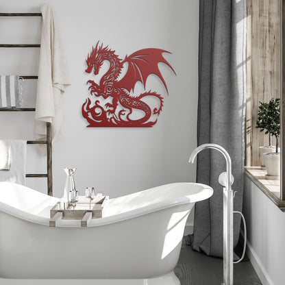 Dragon Metal Wall Art