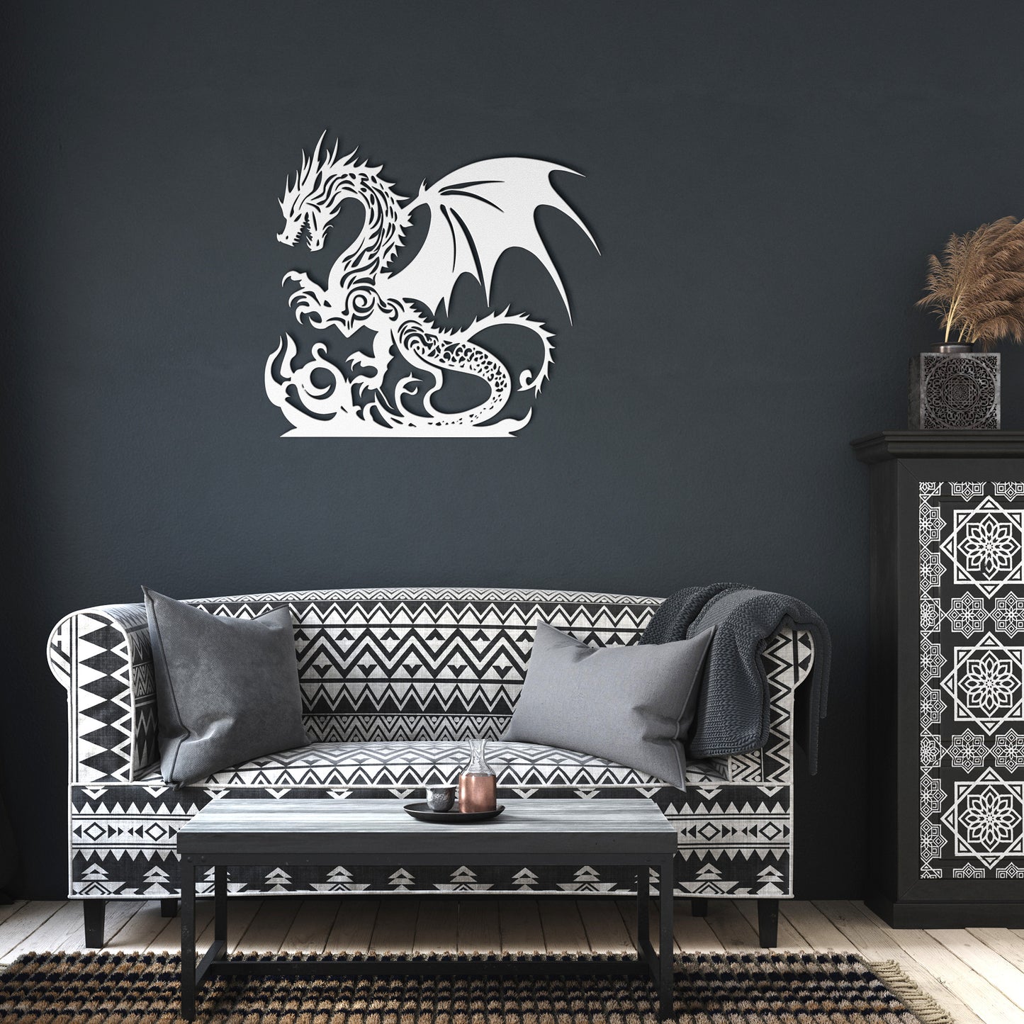 Dragon Metal Wall Art