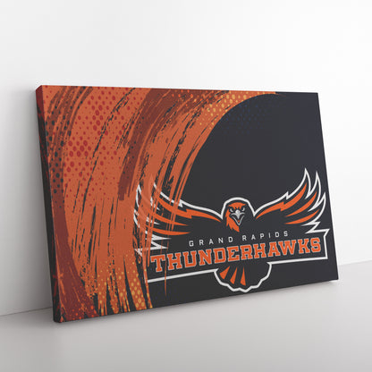 Grand Rapids Thunderhawks Canvas