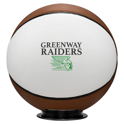 Greenway Raiders Customizable Mini Basketball