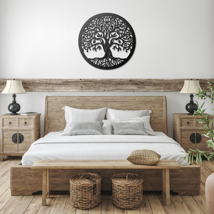 Metal Tree of Life Sign