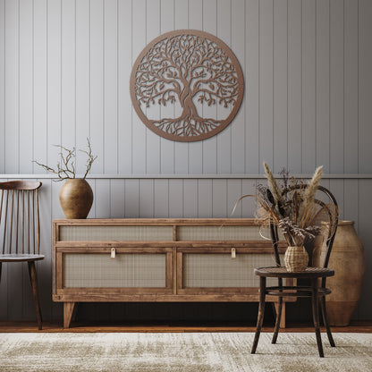 Metal Tree of Life Sign