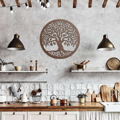 Metal Tree of Life Sign