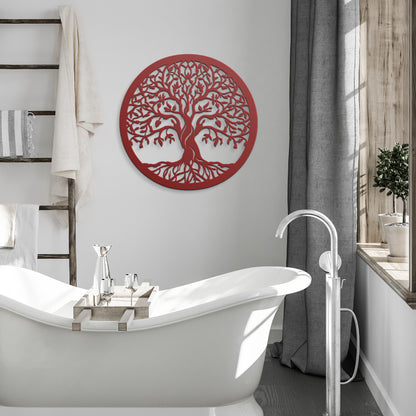 Metal Tree of Life Sign