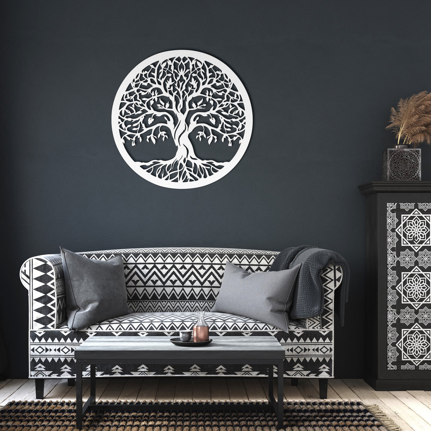 Metal Tree of Life Sign