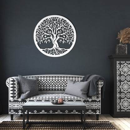 Metal Tree of Life Sign